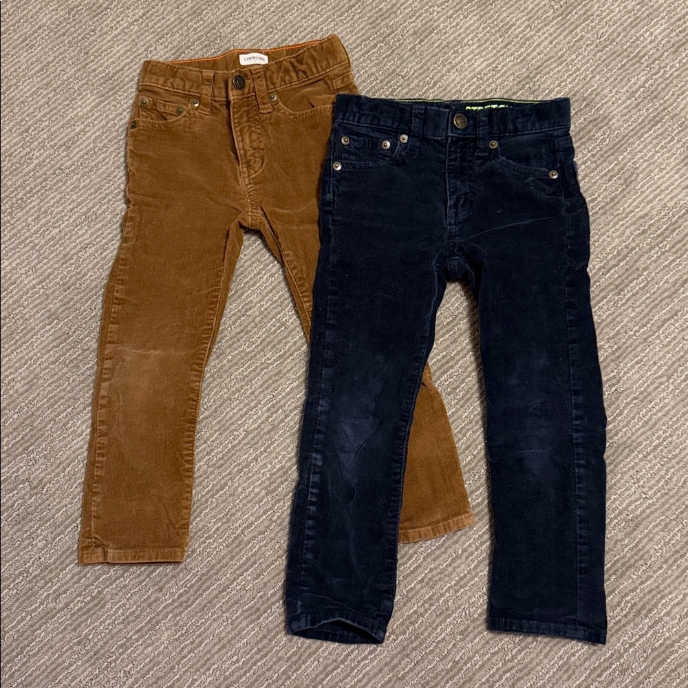 J. Crew Kids Bottoms in Navy and Brown